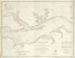 Details About 1877 U S C S Nautical Chart Or Maritime Map Of Part Of The Potomac River