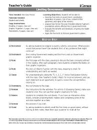 Unique icivics bill of rights worksheet educational worksheet. Teacher S Guide Limiting Government Peru Separation Of Powers