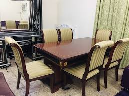 Shop ethan allen's clearance dining room furniture including tables, chairs, stools, storage & display, buffets, servers, china cabinets, wine cabinets, arm | ethan allen. Product S And Add S In Palestine Furniture 3rbbazaar Com Buy New And Used Item Online For Sale Dining Table 6 Chairs