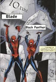 But the black panther character first appeared in comic book pages decades before the hit film. Black Panther Is The Best First Black Superhero Movie Ever Made Me An Intellectual Maydaymemes