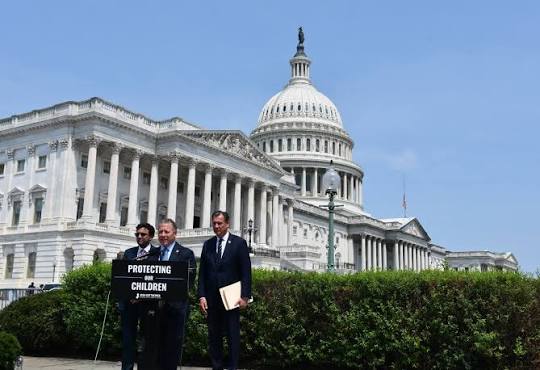 Right now, kids can too easily log into a parent's or sibling's account and  bet real money. Today, I introduced the bipartisan Facial Recognition to  Protect Children Act, which will require age