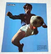 Poster football Bernard Blanchet FC Nantes équipe de France 1973