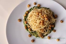 La Cucina Di Monique Pasta E Ceci Su Salsa Di Prezzemolo