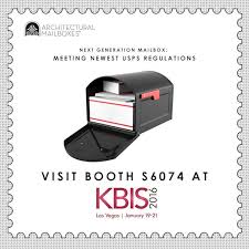 We Re Excited To Introduce The Newest Usps Mailboxes To You At Kbis Next Week In Las Architectural Mailboxes Usps Mailbox Residential Mailboxes