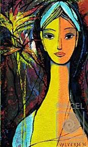 Marco verde (mujer amarilla)