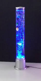 Led Bubbling Water Motion Bubbler Lamp Vase Aquarium Lamp Bubbler Water Bubbles
