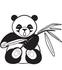 Ok, so yeah, panda bears are black and white. Giant Panda Coloring Pages Coloring Page To Print