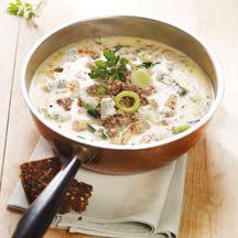 Kase Lauchsuppe Mit Gorgonzola Rezepte Kochrezepte Thermomix Rezepte