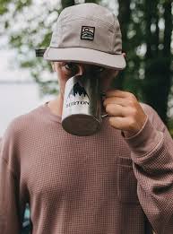 Burton Cordova 5 Panel Camp Hat Shown In True Black Hats For Men Outfits With Hats Stylish Hats