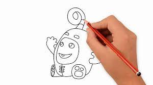 Speaking of size, the height value of this image 1231 pixel while width value 621 pixel. Draw Oddbods Baby Zee How To Draw And Coloring For Kids Kids Learn Drawing Video Dailymotion