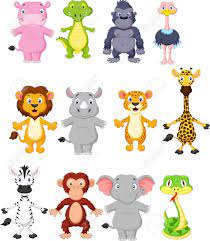Wild Animal Cartoon Illustration Ad Animal Wild Illustration Cartoon Wild Animals Vector Animals Wild Cute Wild Animals