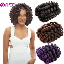 Sensationnel crochet braid african collection jamaican bounce 26. Aiyee Afro Braid Hair Jamaican Bounce Fake Synthetic Crochet Hair Ombre Jumpy Wand Curl Braiding Hair Extensions Buy At The Price Of 5 18 In Aliexpress Com Imall Com