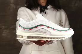 Undefeated X Nike Air Max 97 Aj1986 100 White Gorge Green Speed Red Air Max 97 Nike Air Max