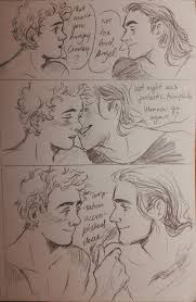 Nekocat The Angel And The Demon Among Us Part 1 Head Good Omens Book Crowley Cool Drawings