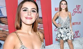 My name is sabrina spellman. Kiernan Shipka Puts On Leggy Show In Sequined Mini Dress At Premiere For Netflix Movie Let It Snow Daily Mail Online