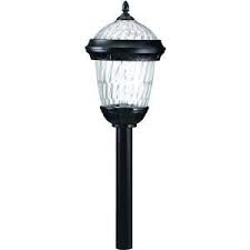 Westinghouse Orleans Black Solar Path Light 6 Piece Cb0446 08au The Home Depot Solar Path Lights Path Lights Outdoor Solar Lights