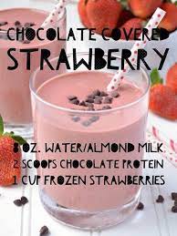 Chocolate Covered Strawberry Strawberry Protein Shakes Chocolate Protein Shakes Arbonne Shake Recipes