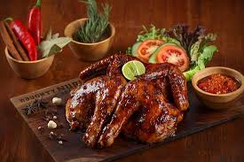 Because it is always served warm with a tender texture, it is considered an indonesian comfort food. Ayam Bakar Picture Of Naughty Nuri S Seminyak Tripadvisor