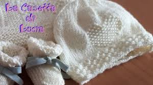 Il lavoro a maglia tiene allenato il cervello. Cappellino Neonato Trilli Ai Ferri Youtube