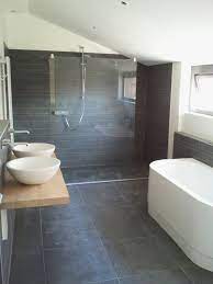 39 dark grey bathroom floor tiles ideas and pictures grey bathroom floor slate bathroom floor slate bathroom