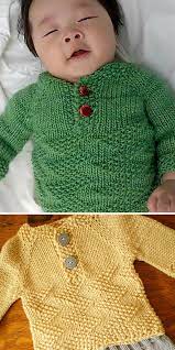 If you're a knitter you may have seen some version of this quickie 5 hour baby sweater pattern before. Free Knitting Pattern For Easy Baby Henley Sweater Baby Sweater Knitting Pattern Baby Cardigan Knitting Pattern Baby Cardigan Knitting Pattern Free