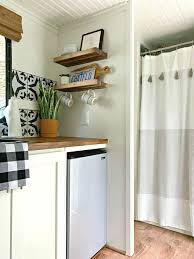 Either install swing arms on the wooden window frame or on the wall near the upper edge of the. Diy Rv Privacy Curtain Must Love Camping