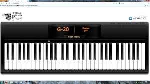 Virtual Piano Ludwig Van Beethoven Moonlight Sonata Youtube
