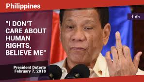 Tensions over the sea, which china claims almost entirely, have spiked as beijing refuses to withdraw vessels from philippine waters and manila boosts sea patrols. Philippines Casualties On The Rise In President Duterte S War On Human Rights Defenders