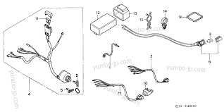 That means two or three cables enter the box. Yumbo Spare Parts Catalog For Dvigatelya Honda Gx620k1 Qxw2 Combination Switch 2 Wire Sub Harness
