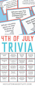 Three presidents died on july 4th: Printable Fourth Of July Trivia 4th Of July Trivia 4th Of July Games 4th Of July