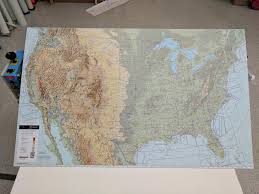 Vfr Map Of The Us I Made This For Myself Its About 3x6