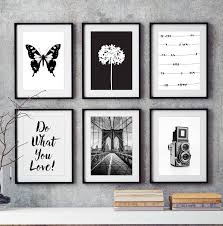 A4 Black And White Photo Prints Six Black And White Prints Black And White Prints Black And White Posters Black And White Frames