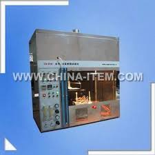 horizontal vertical flame test for lab testing equipment