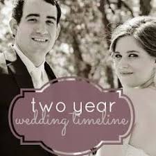 2 Year Wedding Timeline Wedding Timeline Wedding Checklist Timeline Wedding Planning Timeline