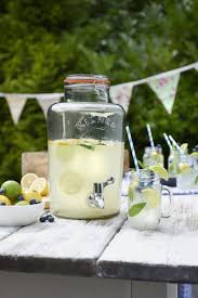 Kilner Drankdispenser Ruime Opening Rond Incl Tapkraantje 8l Drankautomaat Zelfgemaakte Limonade Wijn Drinken