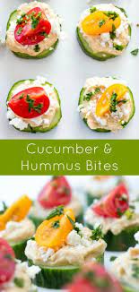 16 Cucumber Appetizers To Make For Summer And Spring Brunch Appetizers Hummus Appetizers Appetizer Recipes