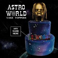 Astroworld Cake Toppers Cake Toppers 21st Birthday Decorations Diy Cute Birthday Cakes