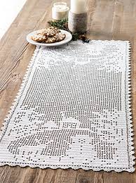 Hundreds of free patterns to knit and crochet! Ravelry Winter Wonderland Table Runner Pattern By Joyce Geisler