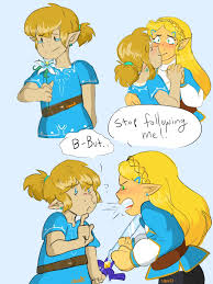 Chibi knight hero easy step by step cartoon link drawing. Take It Easy You Two The Legend Of Zelda Breath Of The Wild Know Your Meme