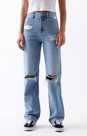 $47.00 $23.00 (50% off) recycled tall deep blue turn up hem baggy boyfriend jeans. Pacsun Light Ripped 90s Boyfriend Jeans Pacsun