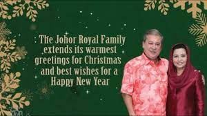 He is the 25th sultan of johor and the 5th sultan of modern johor. Ucap Selamat Hari Natal Zamihan Vs Ds Najib Dan Sultan Johor Youtube