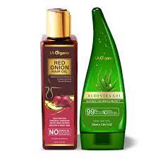 Even if a person shaves or cuts their hair, the same hair will then, the follicle produces new hair, and the cycle begins again. La Organo Red Onion Oil For Hair Growth 200ml And Aloe Vera Multipurpose Beauty Gel For Hair And Face 120 Ml Combo Amazon In Beauty