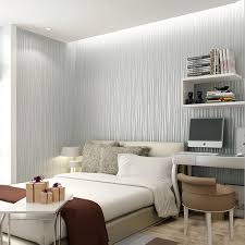 Modern Wallpaper Non Woven Fabric Wallpaper For Wall Living Room Bathroom Kitchen Home Decor Light Gray Walmart Com Walmart Com