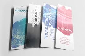 Promotional Bookmark Mockup By Wutip On Envato Elements Bookmark Template Custom Bookmarks Business Card Mock Up