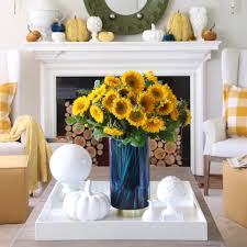 See more ideas about coffee table flowers arrangements, coffee table flowers, table flower arrangements. How To Decorate With A Happy Bright Yellow For Fall