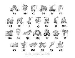 It's been a long time coming to say the least, but it's finally happening. Letters In The Alphabet Automobiles Fun Coloring Pages Tulamama