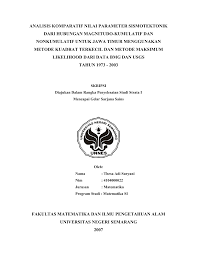Contoh judul skripsi mengenai koperasi bisa di copy paste. Contoh Skripsi Analisis Komparatif Contoh Soal Dan Materi Pelajaran 2