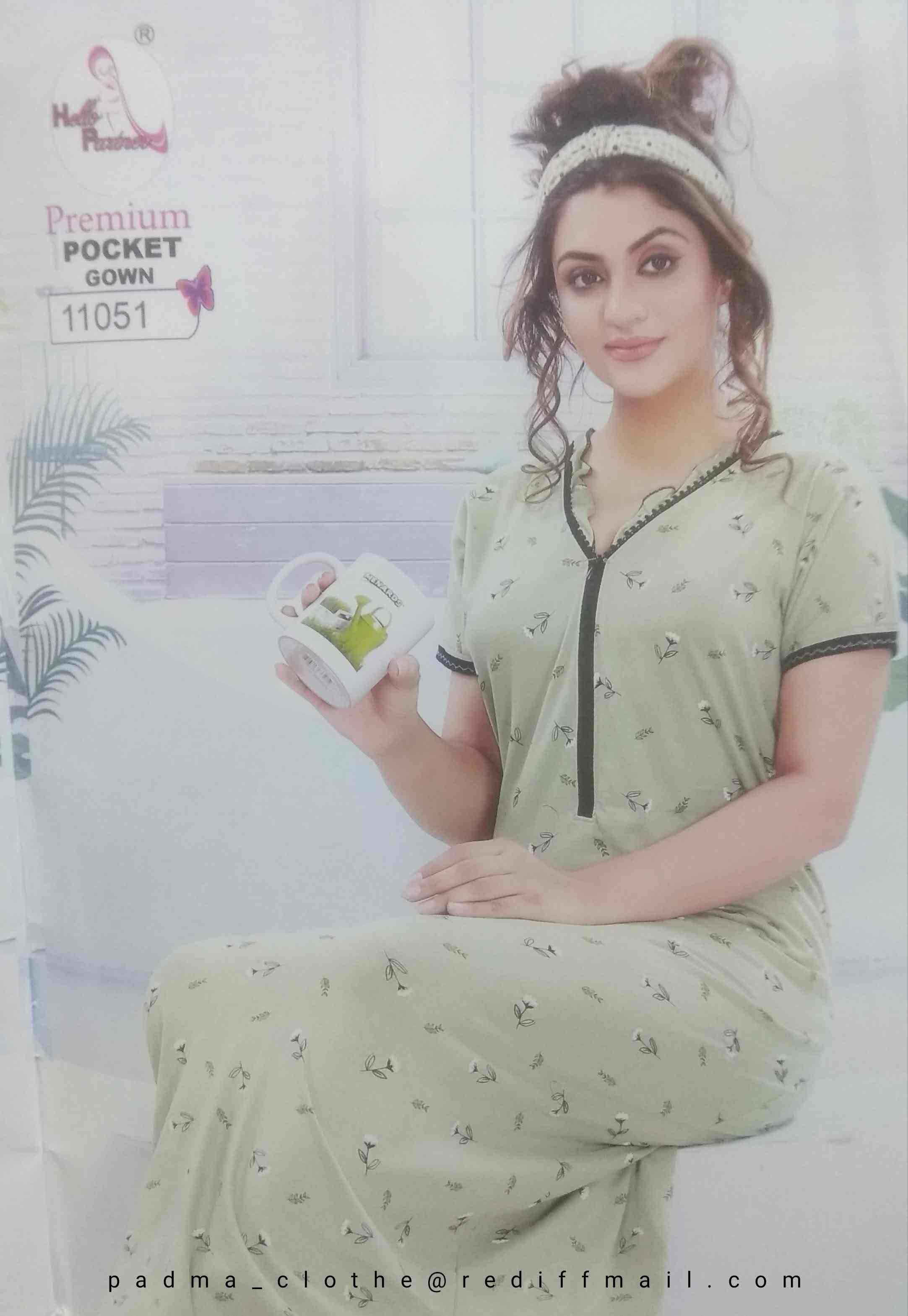 Women Nighty With Poket product image