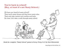 E Card Back To School Shel Silverstein Digital Literacy Ideas Activities