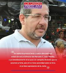 📌 Disputa entre director de Mercado 4 y permisionarios por autorización de  feria, Leonardo Ojeda Señaló que incluso denunció a Villalba por coacción,  ya que “busca generar confusión en la ciudadanía”, ya